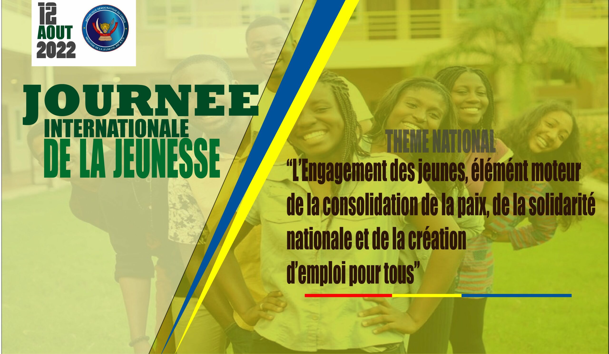 Déclaration à l’occasion de la Journée Internationale de la Jeunesse