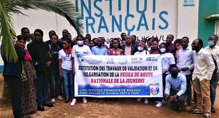 Bukavu/Tufaulu Pamoja: «La Prunelle Asbl» présente la feuille de route nationale de la Jeunesse adoptée à Kinshasa