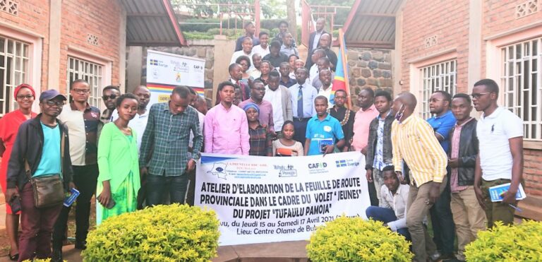 Bukavu: «La Prunelle RDC Asbl» satisfait de l’élaboration de sa feuille de route provinciale, dans le projet «Tufaulu Pamoja»