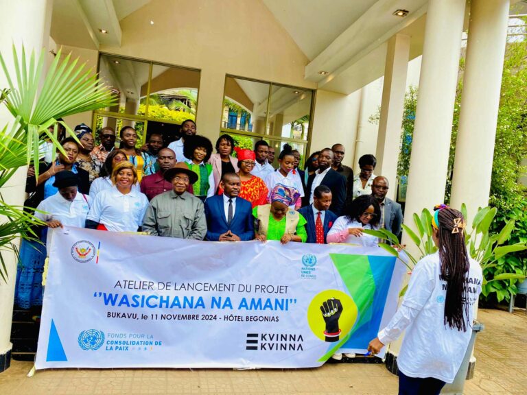 Sud-Kivu : Lancement officiel du projet « Wasichana na Amani » par Kvinna Till Kvinna