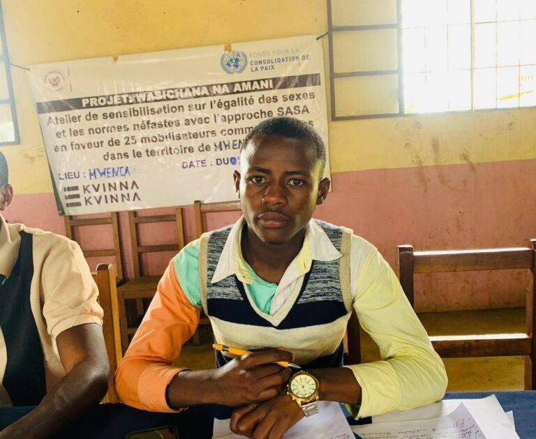 Mwenga : 25 leaders communautaires formés sur l’approche “SASA Together” pour promouvoir l’égalité de genre et lutter contre les normes néfastes