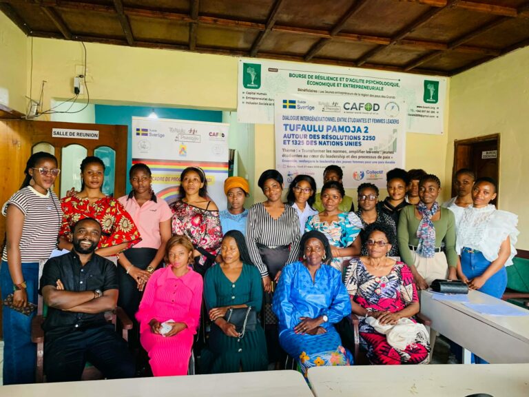 Tufaulu Pamoja à Bukavu : un dialogue intergénérationnel pour renforcer le leadership des jeunes femmes